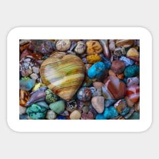 Gorgeous Heart Stone Sticker